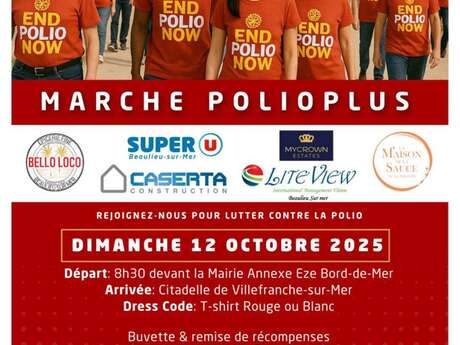 Marche pour l'éradication de la polio