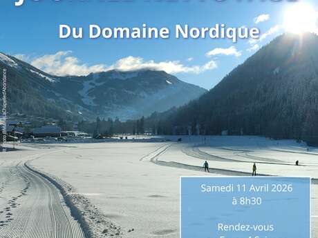 Journée nettoyage du domaine nordique