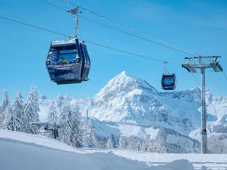 DJ-Set in der Seilbahn