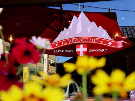 Het toevluchtsoord 1.110 m