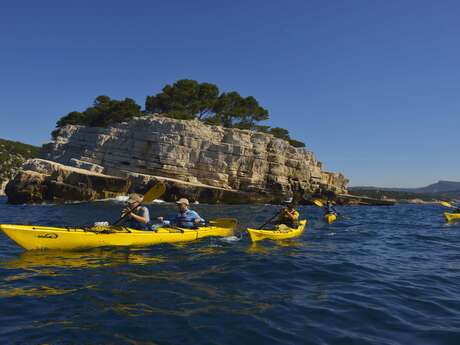 Escapade encadrée Kayak de mer avec ExpéNature