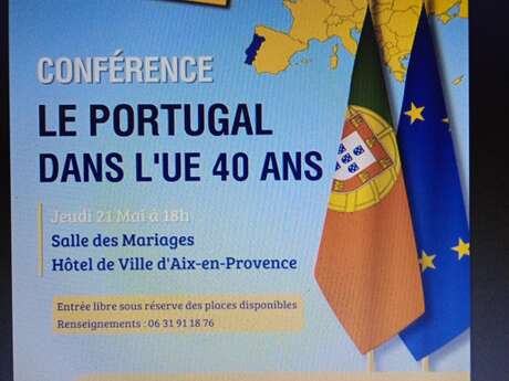 Conférence : Le Portugal dans l'Union européenne – 1986-2026 – 40° anniversaire