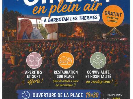 Cinéma de Plein Air "April en France" à Cazaubon - Barbotan-les-Therms