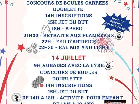 Festivités du 14 juillet