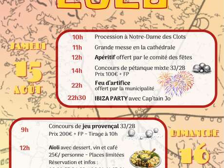 Fête patronale de Senez