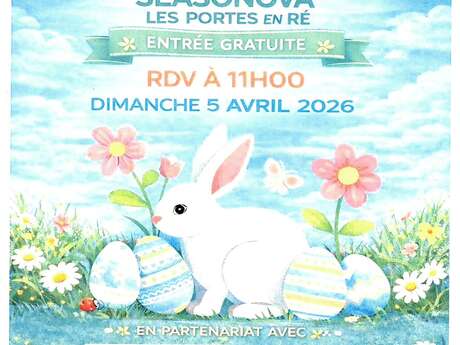 Chasse aux œufs de pâques