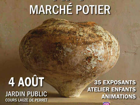 Marché potier d'Apt