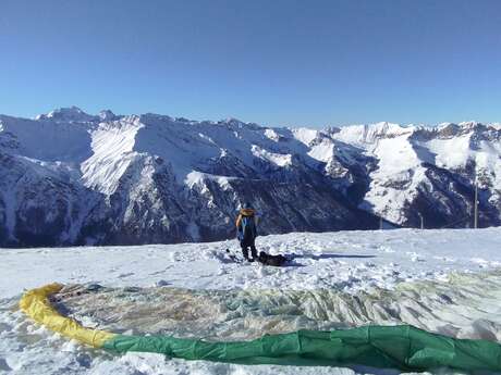 De St Véran à Molines par les airs !