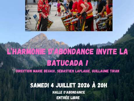 Festival Percu'Impulse : L'HARMONIE D'ABONDANCE INVITE LA BATUCADA !