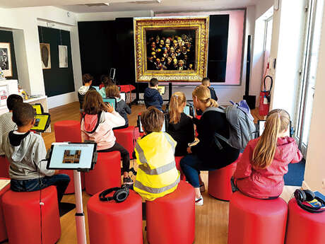 Musée numérique de la Microfolie des Tracols