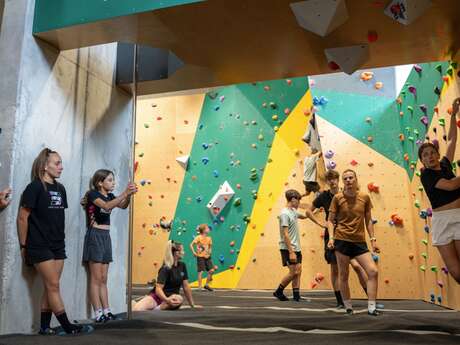 Découverte de l'escalade au Pôle Sport Innovation