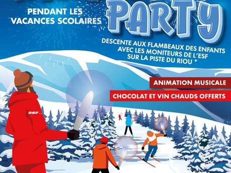 Winter party ESF Opération Les P'tits Flambeaux