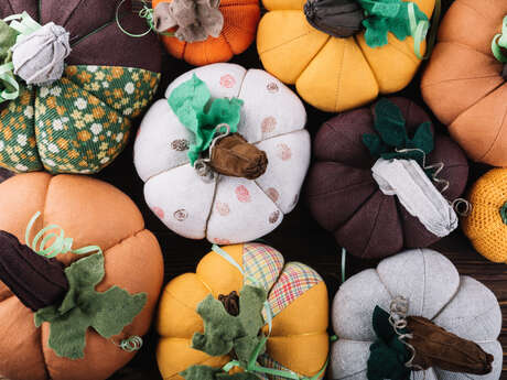 Atelier fabrication de citrouilles pour Halloween !