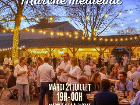 Repas au marché