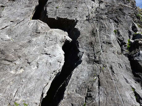 Escalade découverte en falaise