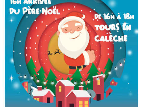 Arrivée du père Noël