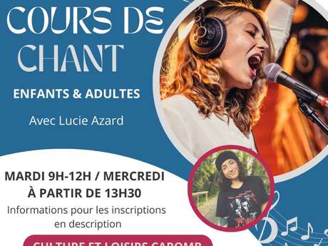 Cours de Chant