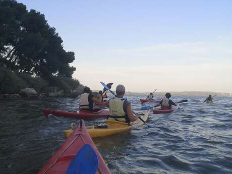 Balade en kayak & découverte de l’étang de Berre