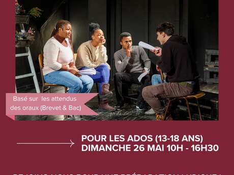 Stage de théâtre Ados - Préparation aux examens