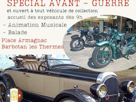 Journée des Véhicules d'Époque à Barbotan-les-Thermes
