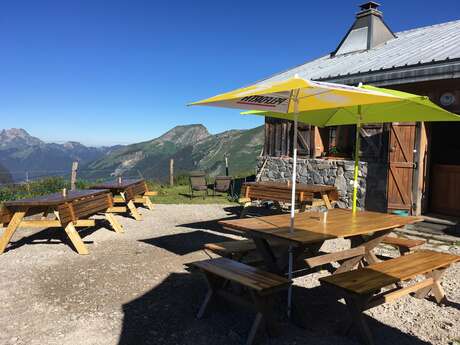 Mountain chalet restaurant Chaux Fleurie