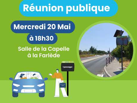 Réunion de présentation du service de covoiturage Zou! Covoit’