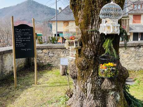 Exposition poétique et sonore au Sappey en Chartreuse à l'occasion du Printemps des Poètes