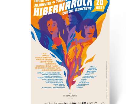 Hibernarock 20e édition : Charlie Winston + 1ère partie École de Musique du Haut Cantal