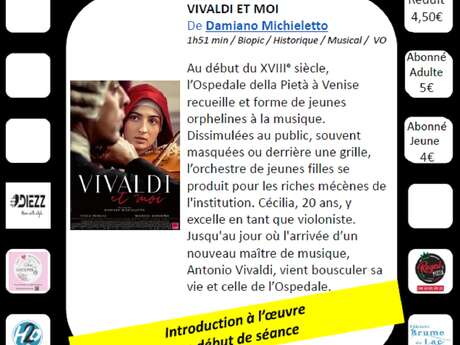Séance spéciale du film : "Vivaldi et moi"