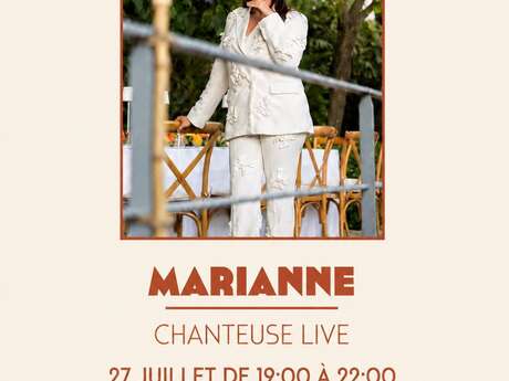 Concert : Marianne au restaurant le Seve du Domaine de Verdagne