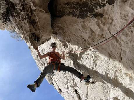 L'escalade en grande voie avec Morgan Perissé - Guide de Haute Montagne
