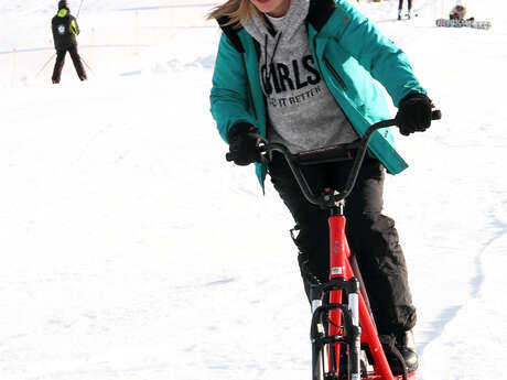 Snowscoot à Montclar