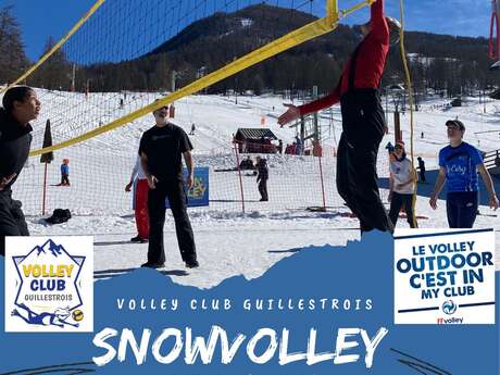 Snow volley