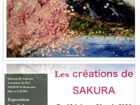 Sakura's Creations exhibition
