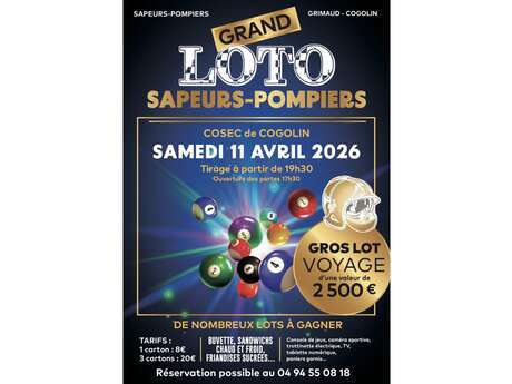 Grand loto sapeurs-pompiers