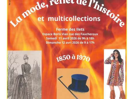 Exposition : La mode, reflet de l'histoire et multicollections