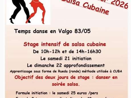 Stage intensif de salsa cubaine