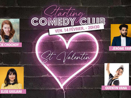 Starting Block: Comedy Club Spécial Saint Valentin