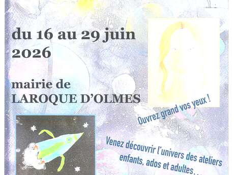 Exposition de peintures toutes technique et de dessins