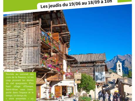 Visite guidée : Saint-Véran, un village dans les étoiles
