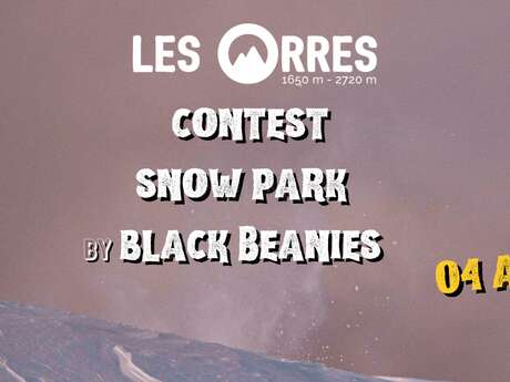 Contest Snowpark Les Orres by Black Beanies