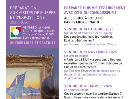 Préparation aux visites de musées et d'expositions