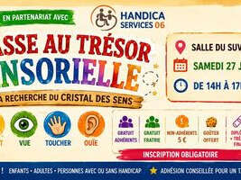 Chasse au trésor sensorielle