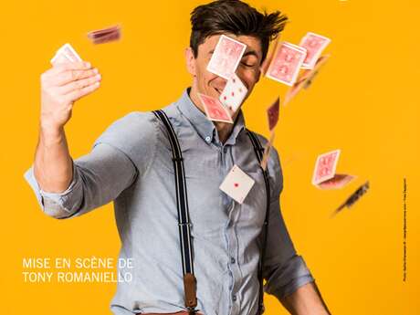Spectacle Humour Impro Magie : Julien Sonjon - Un spectacle de Type Magie