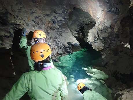 Spéléologie sportive - Grotte du Puits des Bans - Dévoluy  avec Ecrins Spéléo Canyon