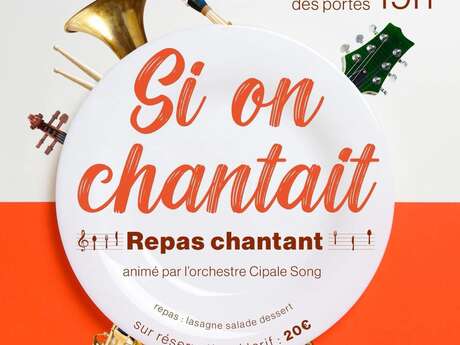 Zingende maaltijd - Si op chantait