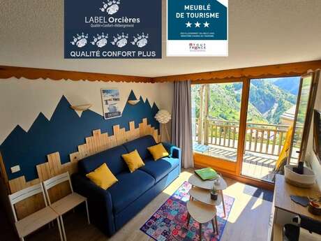 Appartement 2 pièces cabine 4 personnes Balcons du Soleil 404