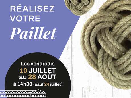 Atelier matelotage : Paillet