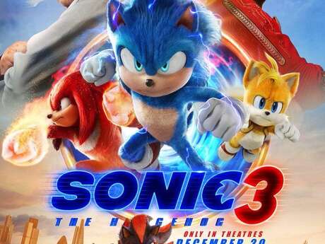 Cinéma en plein air - Sonic 3 Cinéma en plein air - Sonic 3