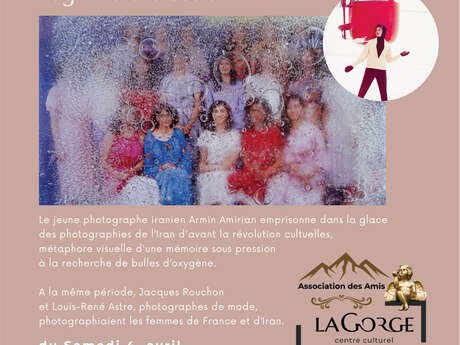 Exposition "MémoriElles - Regards croisés sur l'Iran" au Centre Culturel de la Gorge